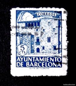 Sellos: BARCELONA, 43, USADO, FOTO ESTÁNDAR.